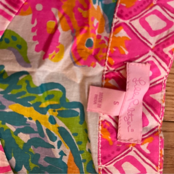 Lilly Pulitzer Lightweight/Sheer Cotton Top - Picture 3 of 5